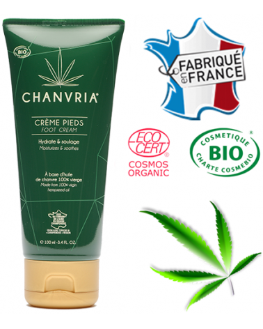 CRÈME PIEDS BIO 100 ML CHANVRIA