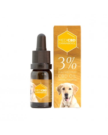 Huile de CBD 3% pour chien