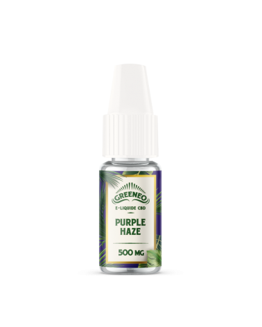 E-liquide au CBD GREENEO PURPLE HAZE (500 mg)