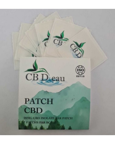 Patch CBD 7x20mg topiques