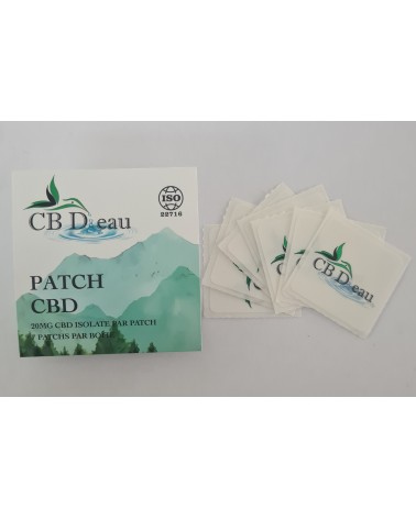 Patch CBD 7x20mg topiques