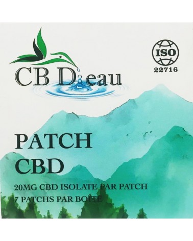 Patch CBD 7x20mg topiques