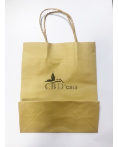 Lot de 100 grand sac Kraft cbdeau