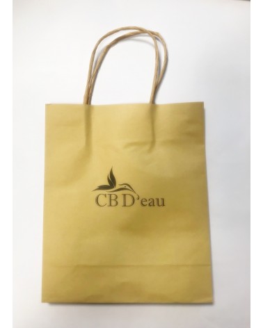 Lot de 100 grand sac Kraft cbdeau