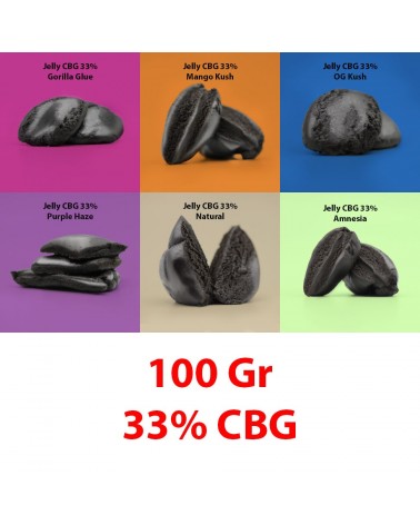 Jelly en vrac 33% de CBG 100gr (AMNESIA)