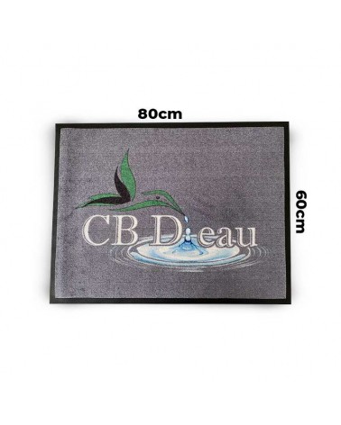 Petit tapis de sol 80x60 CBD'Eau