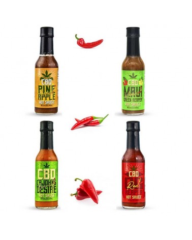 Sauces piquantes au CBD (Maui Reaper CBD)