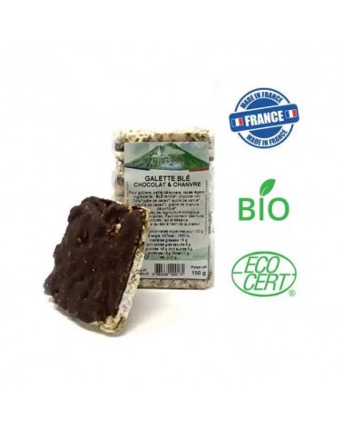 Galettes Blé Chocolat & Chanvre Bio 150g CBD'eau