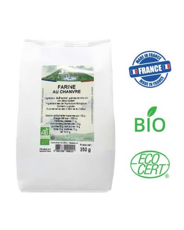 Farine de blé au chanvre 250g CBD'eau