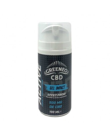 Gel impact effet froid CBD 500mg