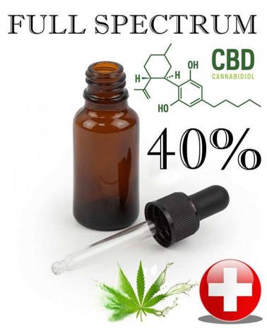 Huile de CBD 40% Full Spectrum White Label