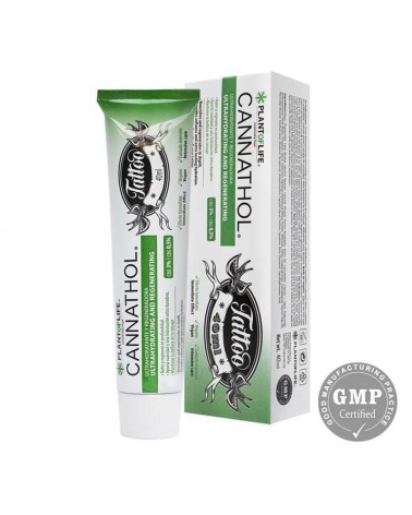 Crème Cannathol pour les tatouages 40mL - Plant of Life