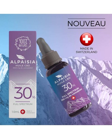 Huile de CBD 30% Alpaisia