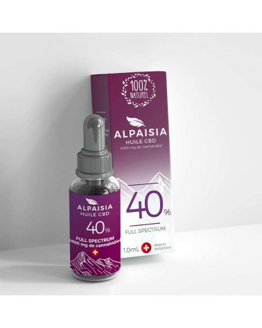 Huile de CBD 40% Alpaisia