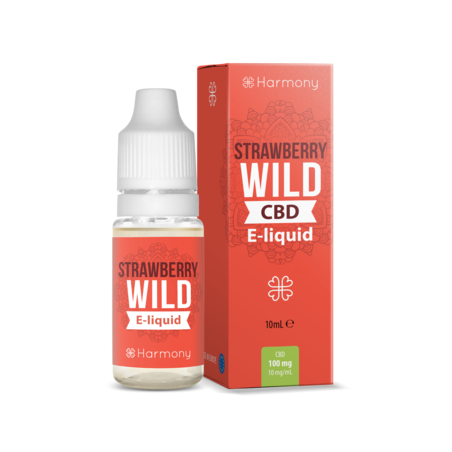 E-liquide CBD Wild Strawberry Fraise sauvage 10ml (100mg)