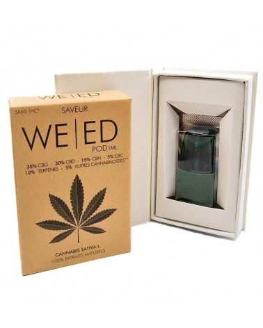 Pod CBD goût Weed VAZEGREEN