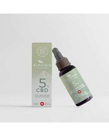 Huile de CBD 5% Alpaisia