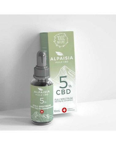 Huile de CBD 5% Alpaisia