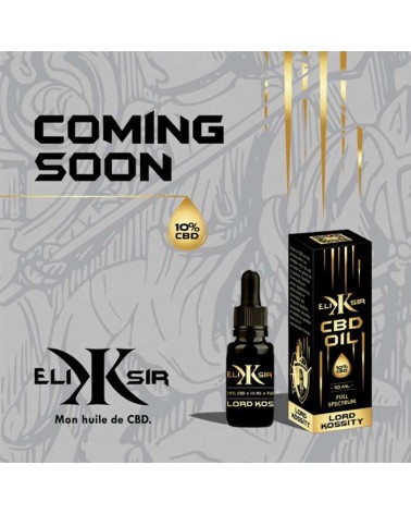 Huile CBD 10% Eliksir Lord Kossity