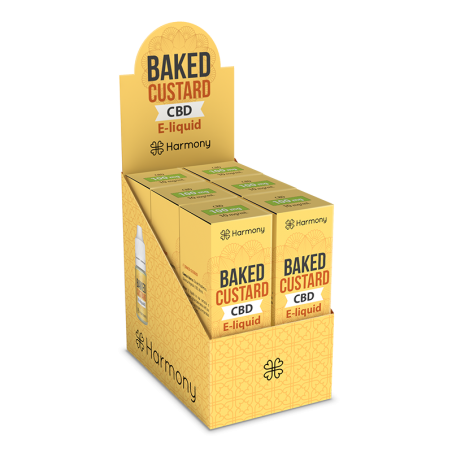 E-liquide CBD Baked Custard (300mg)