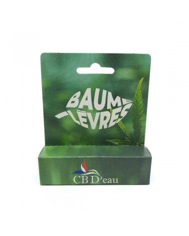 Baume à lèvre à l'huile de chanvre CBD'EAU