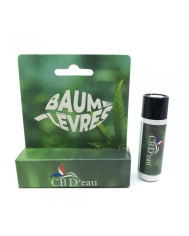 Baume à lèvre à l'huile de chanvre CBD'EAU