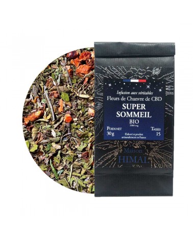 Infusion Chanvre CBD Super Sommeil