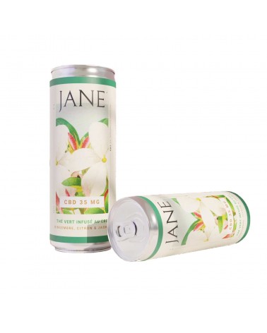 Canette CBD Jane Gingembre, Citron et Jasmin