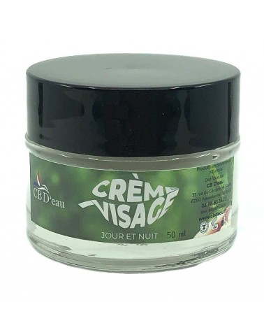 Crème Visage CB D'EAU - 50ml