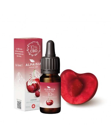 Huile de CBD 10% Alpaisia Parfum Cerise