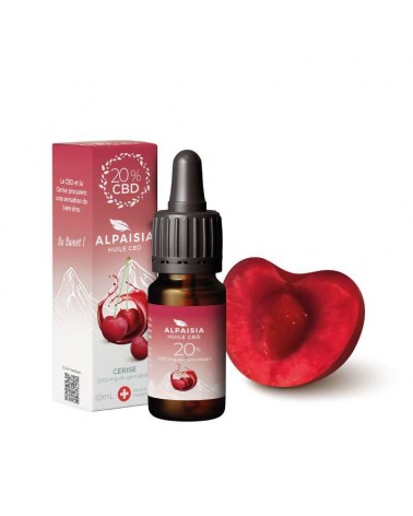 Huile de CBD 20% Alpaisia Parfum Cerise