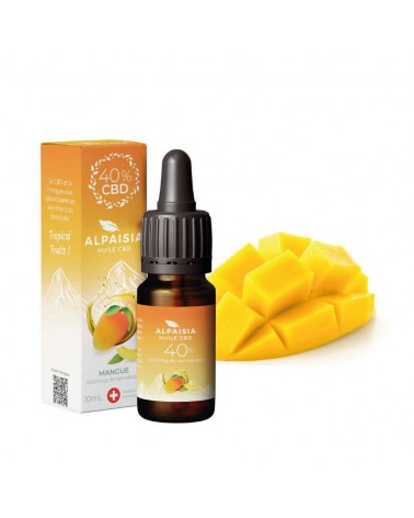 Huile de CBD 40% Alpaisia Parfum Mangue