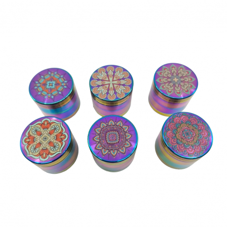 Grinders Zorr Multi couleurs 40mm (Modèle 2)