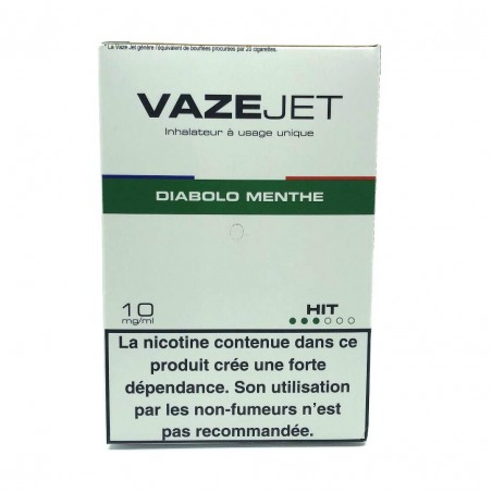 E-cigarette jetable VAZEJET Diabolo Menthe (20 mg)