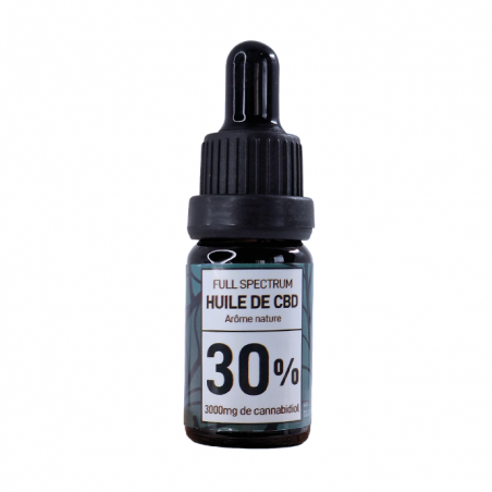 Huile de CBD 30% Full Spectrum CBD'eau 10ml