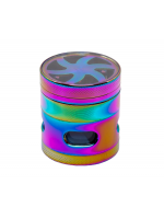 Grinder 40mm 4 Parties Rainbow avec fenêtre | Atomic