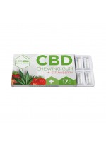 Chewing gum au CBD 17mg - fraise | MediCBD