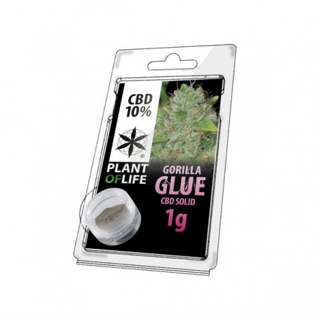 CBD SOLIDE 10% GORILLA GLUE 1g