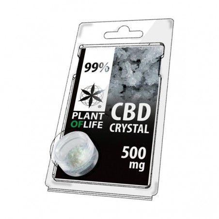 Cristaux de CBD 99% pur 500mg