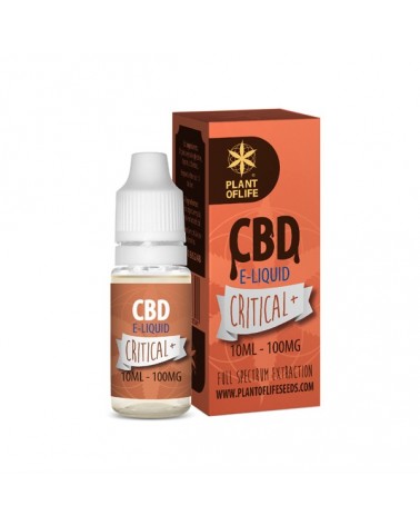 E-liquide CRITICAL+ 100mg de CBD