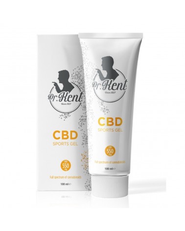 Crème Dr. Kent GEL SPORT 550mg CBD 100ml