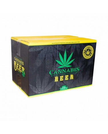 Bière habillée à l'extrait de chanvre 0.33L (Vert)