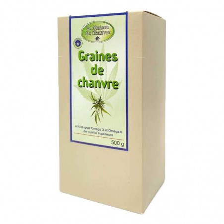 Graines de chanvre 500g