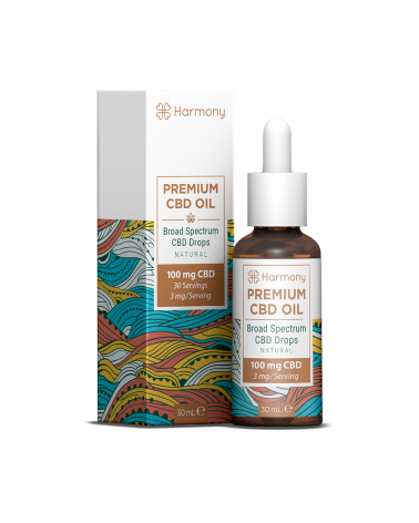 Huile de CBD 100mg HARMONY 30ml