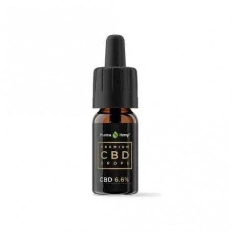 Huile de CBD Premium Black 6,6 % à base d'huile de chanvre