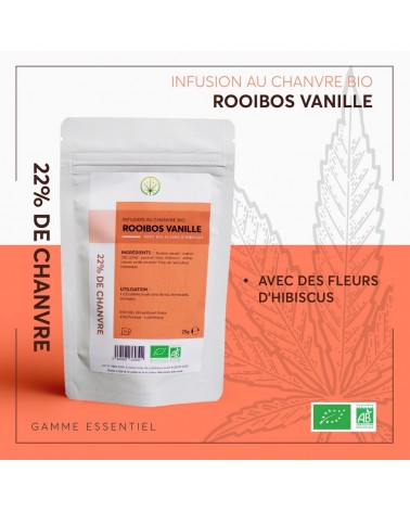 Infusion Chanvre BIO ROOIBOS à la Vanille